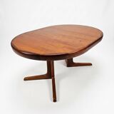 Baumann extendable table in teak from the 1960s (2 extensions)