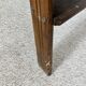 Large wooden painter's step ladder, patinated, 20th century