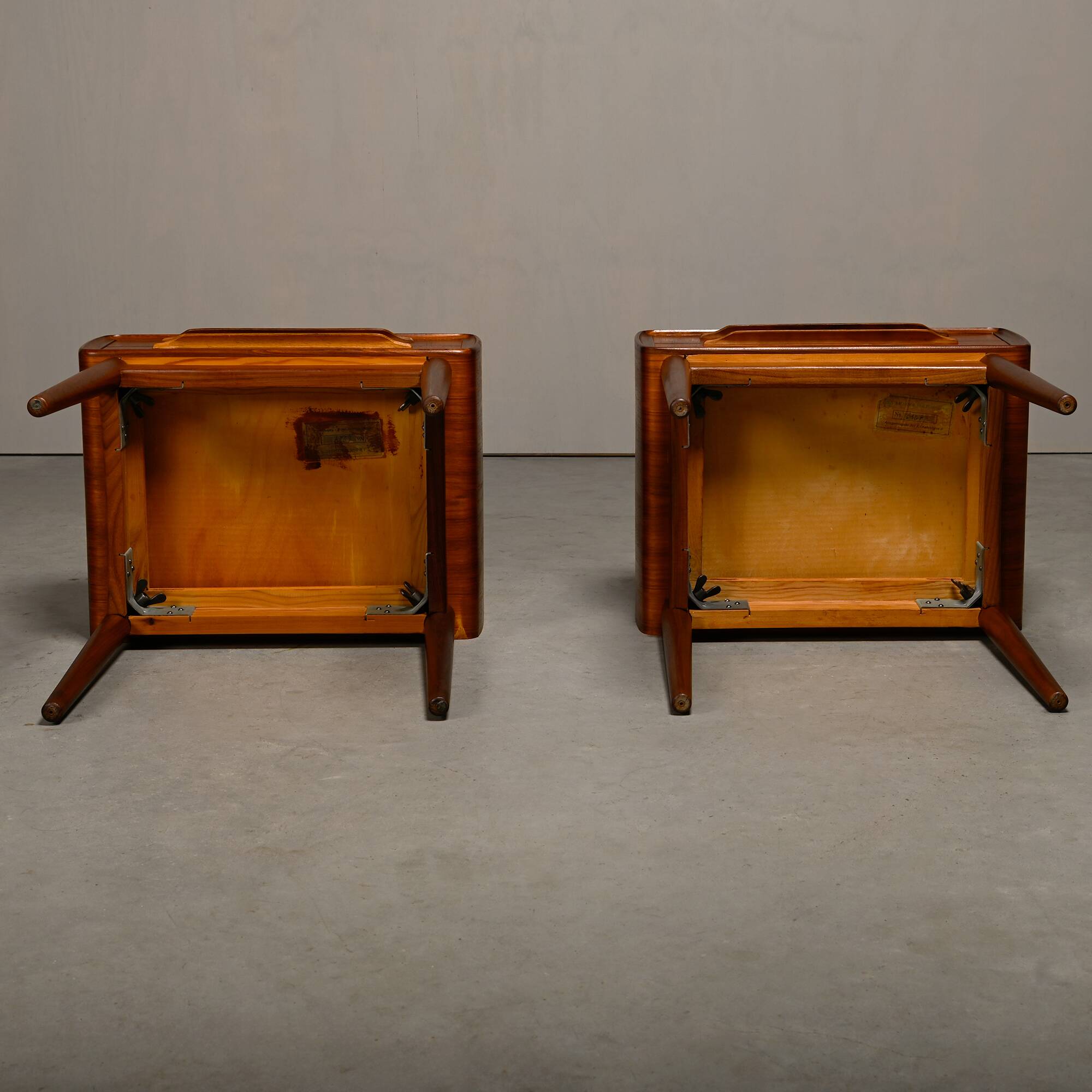 Pair of Scandinavian Modern Johannes Andersen Nightstands in teak, Denmark