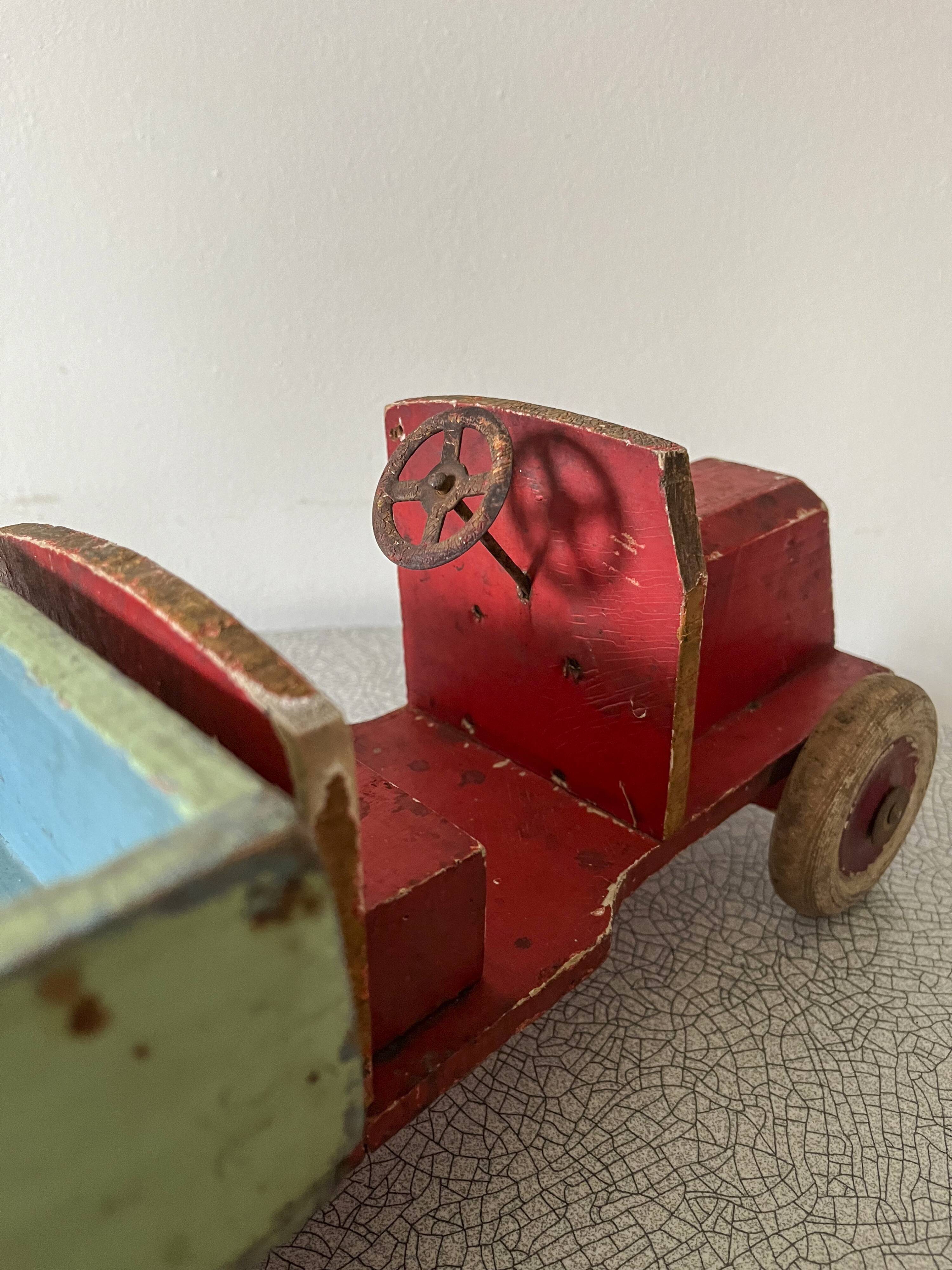 Wooden flatbed truck from the 30s-40s
