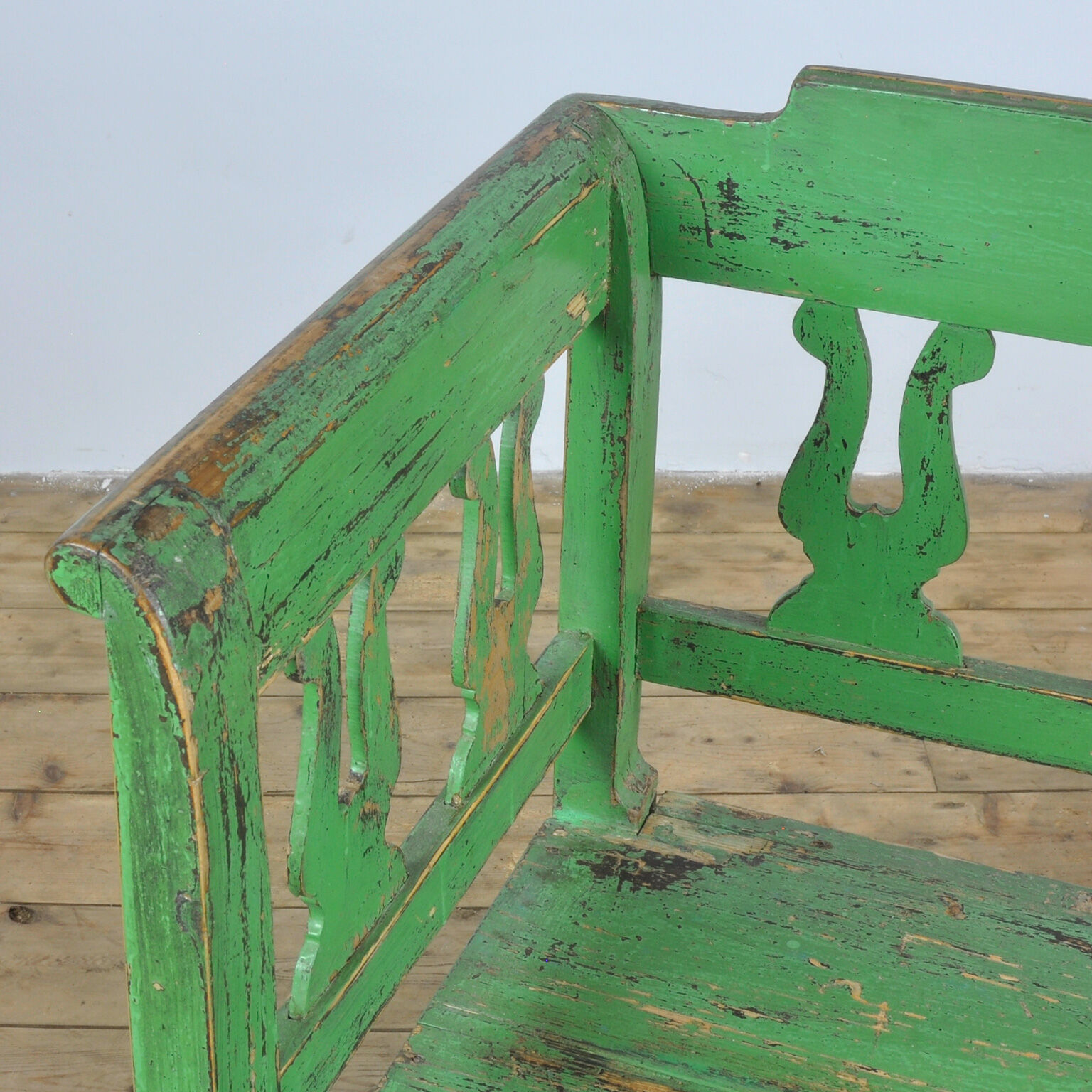 Antique box bench, 1920's