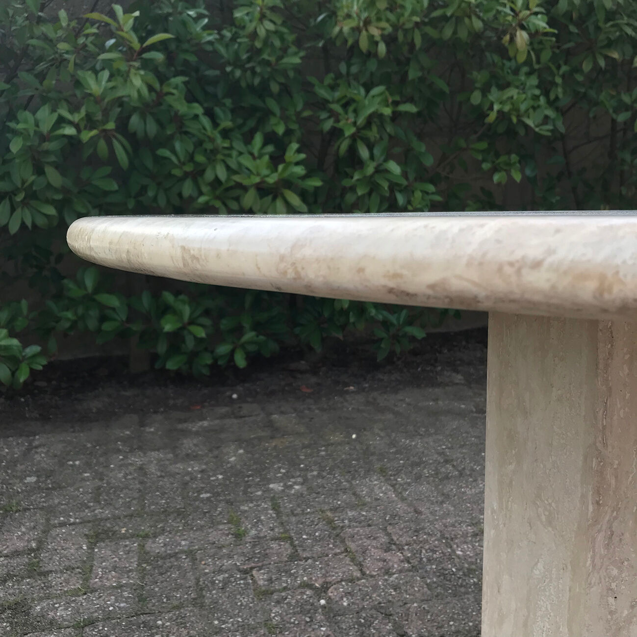 Travertine Dining Table