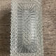 Vintage glass wall light from the 1970s.