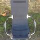 Chrome steel swivel tubular chairs
