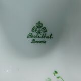 Sucrier en porcelaine Rosenthal Bavaria pivoine bleue