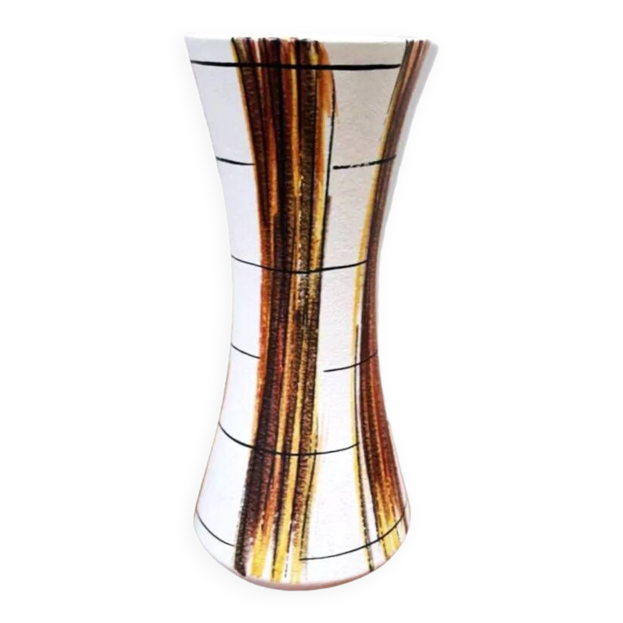 Vintage ceramic vase by Scheurich, 1960.