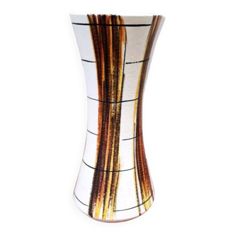 Vintage ceramic vase by Scheurich, 1960s.