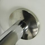 Paire d'appliques chrome et verre années 70