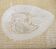 Antique glass bowl with swan decoration