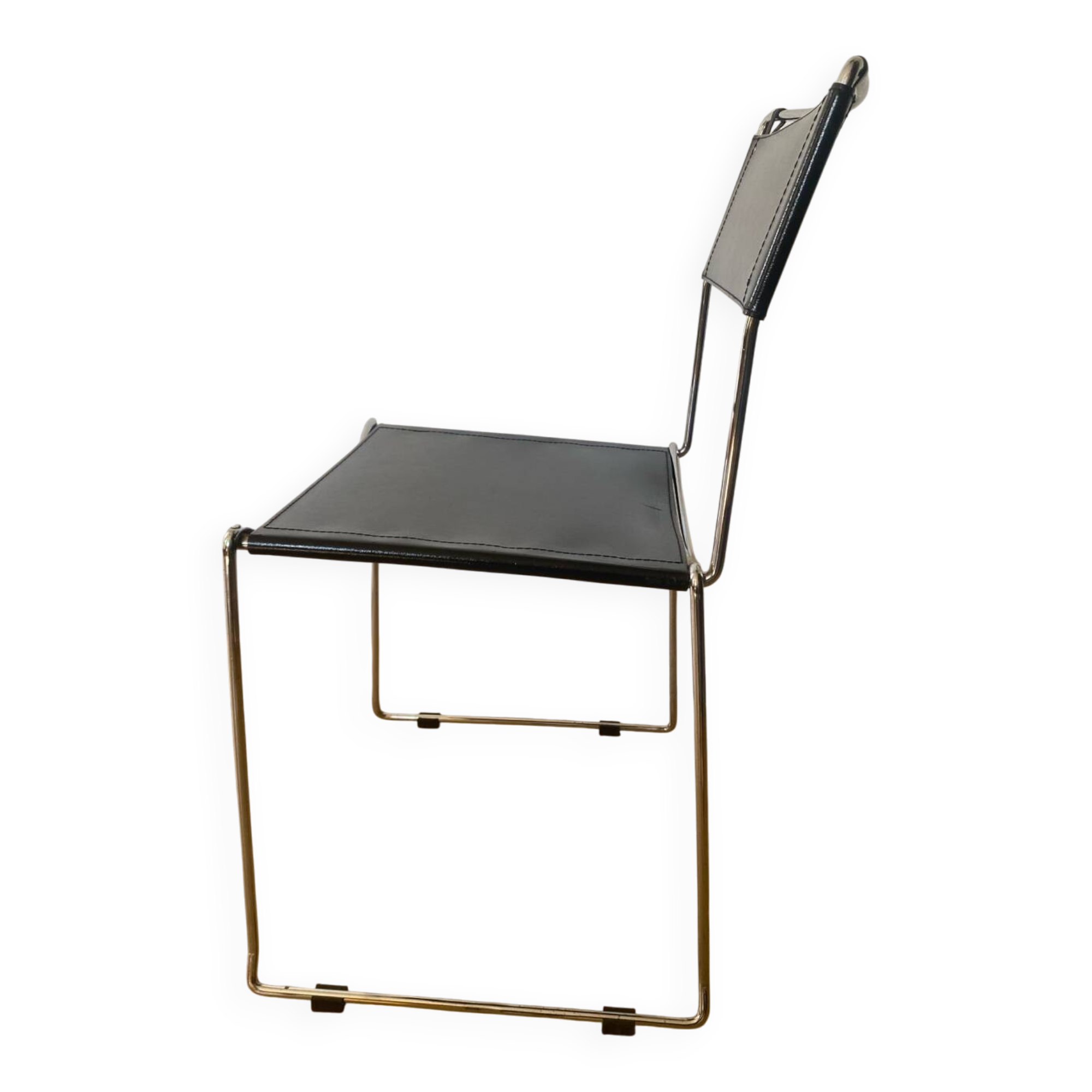 2 chaises vintage design italien
