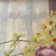 Oil painting flowers 1900