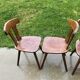 Set of 4 1960s Brutalist Style Bistro Chairs