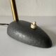 Mid-century grey metal desk lamp, 1960s, Germany