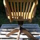 Swivel armchair