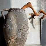 Cruche en terre cuite ancienne