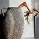 Old terracotta jug