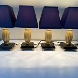 Brass table lamps