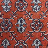 2x9 Red & Dark Blue Floral Vintage Runner Rug, 75x285Cm SK 23566