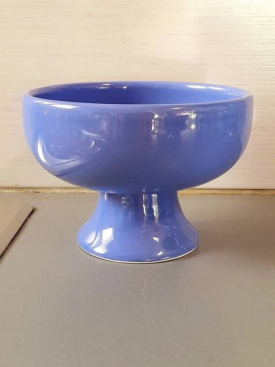 Ceramic bowls, dessert service, 1980