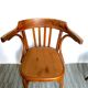 Paire de fauteuils de bistrot Fischel en bois courbé