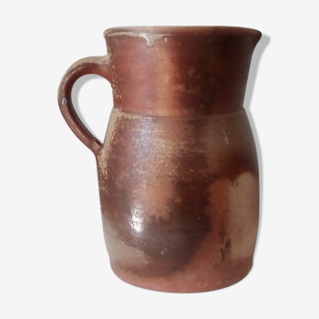 Old farmhouse pitcher in glazed sandstone 5L