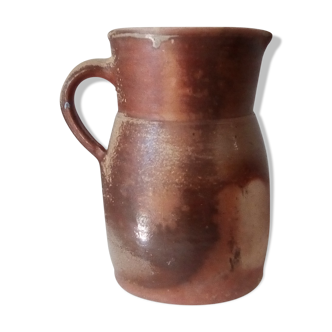 Old farmhouse pitcher in glazed sandstone 5L