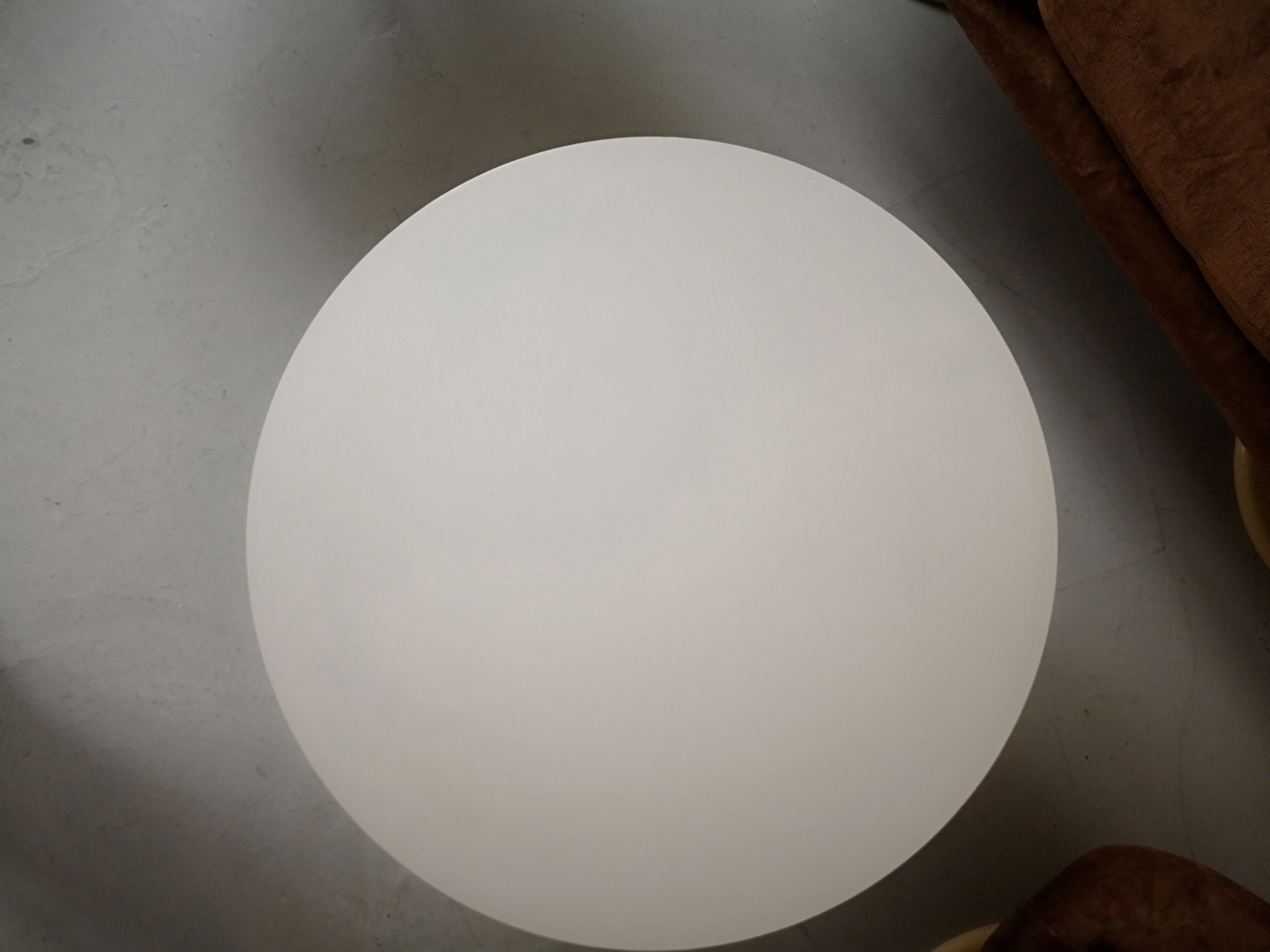 White coffee table and tulip design 1970