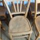 Ensemble de 10 chaises bistrot années 1950-60 vintage Luterma