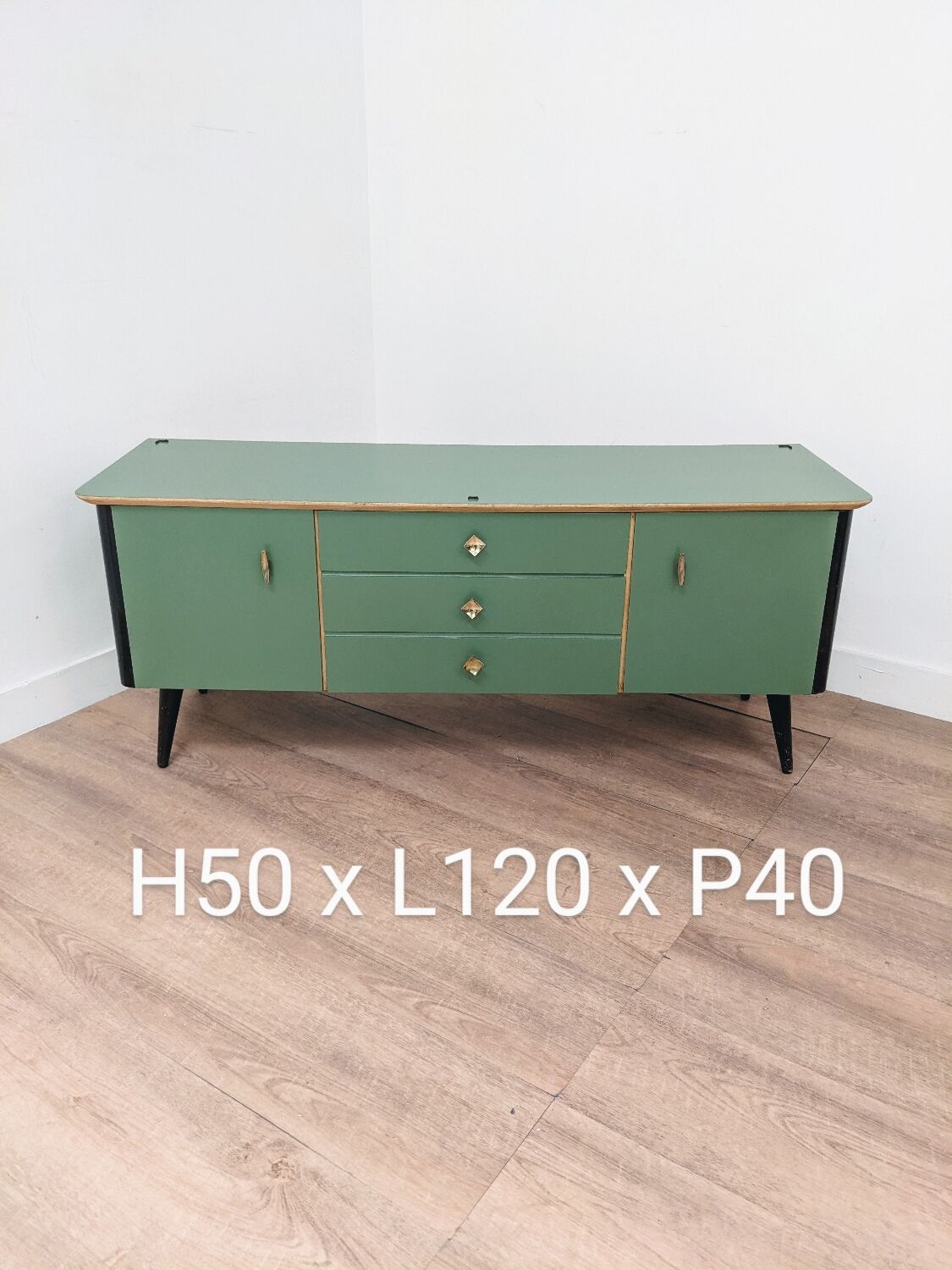 Vintage wooden sideboard