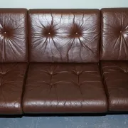 Three-Seater Vintage Scandinavian Sofa by Ekornes Stressless