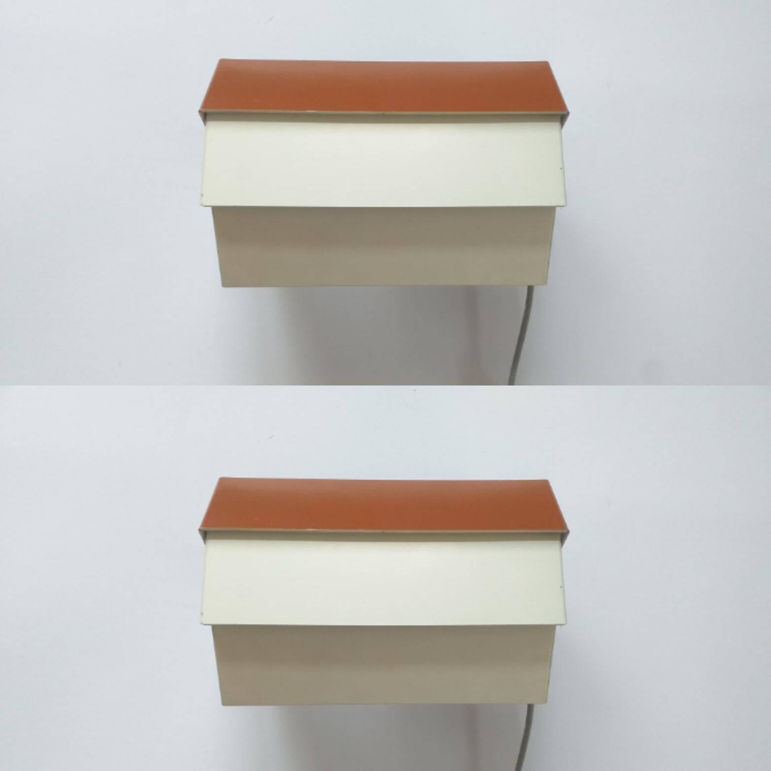Pair of Midcentury Wall Lamps Napako, 1970s