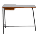 Jacques Hitier for MBO, Desk in oak and black metal, year 1951