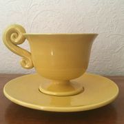 Lot of 5 cups and under ceramic cups 60-70 years