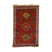 Tapis tribal de conception kazak 188x112 cm