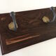 School coat hanger with 3 hooks