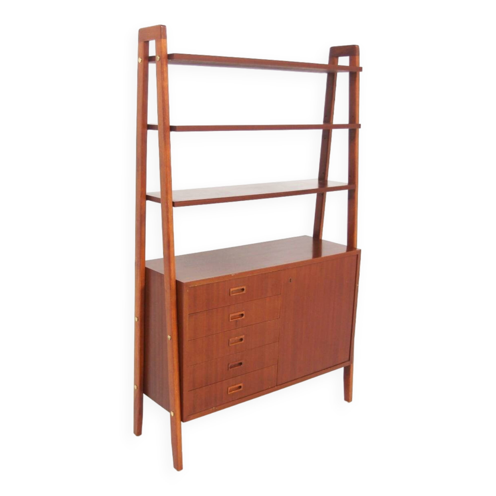 Scandinavian mahogany chest of drawers, Sweden, 1950