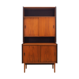 Bookcase teak with bar, Danish design, 70's