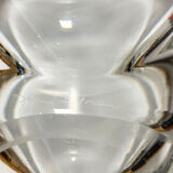 Daum France crystal ashtray