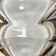 Daum France crystal ashtray