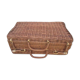 Old wicker suitcase
