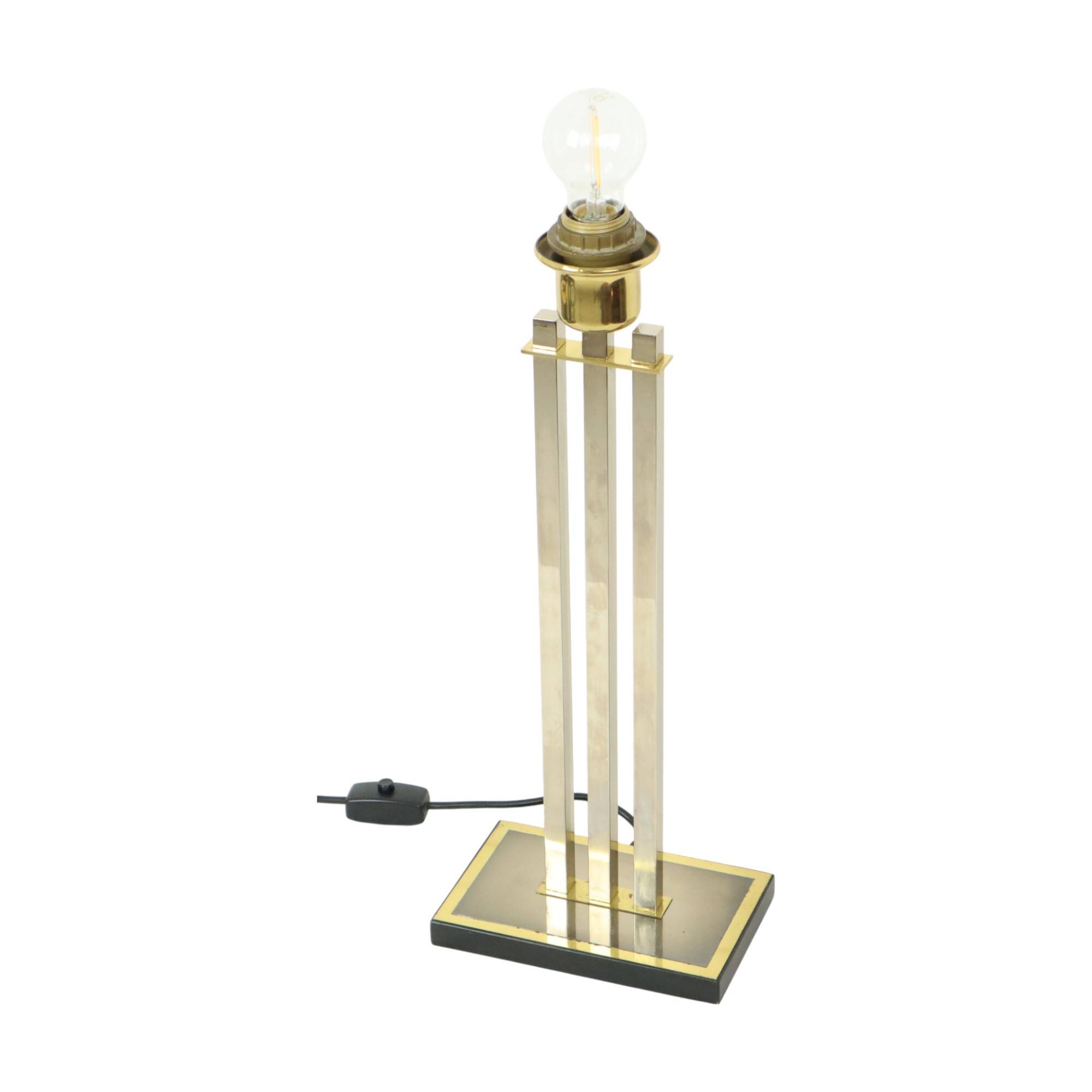 Lampe de table Lusterie Deknudt au design vintage Willy Rizzo