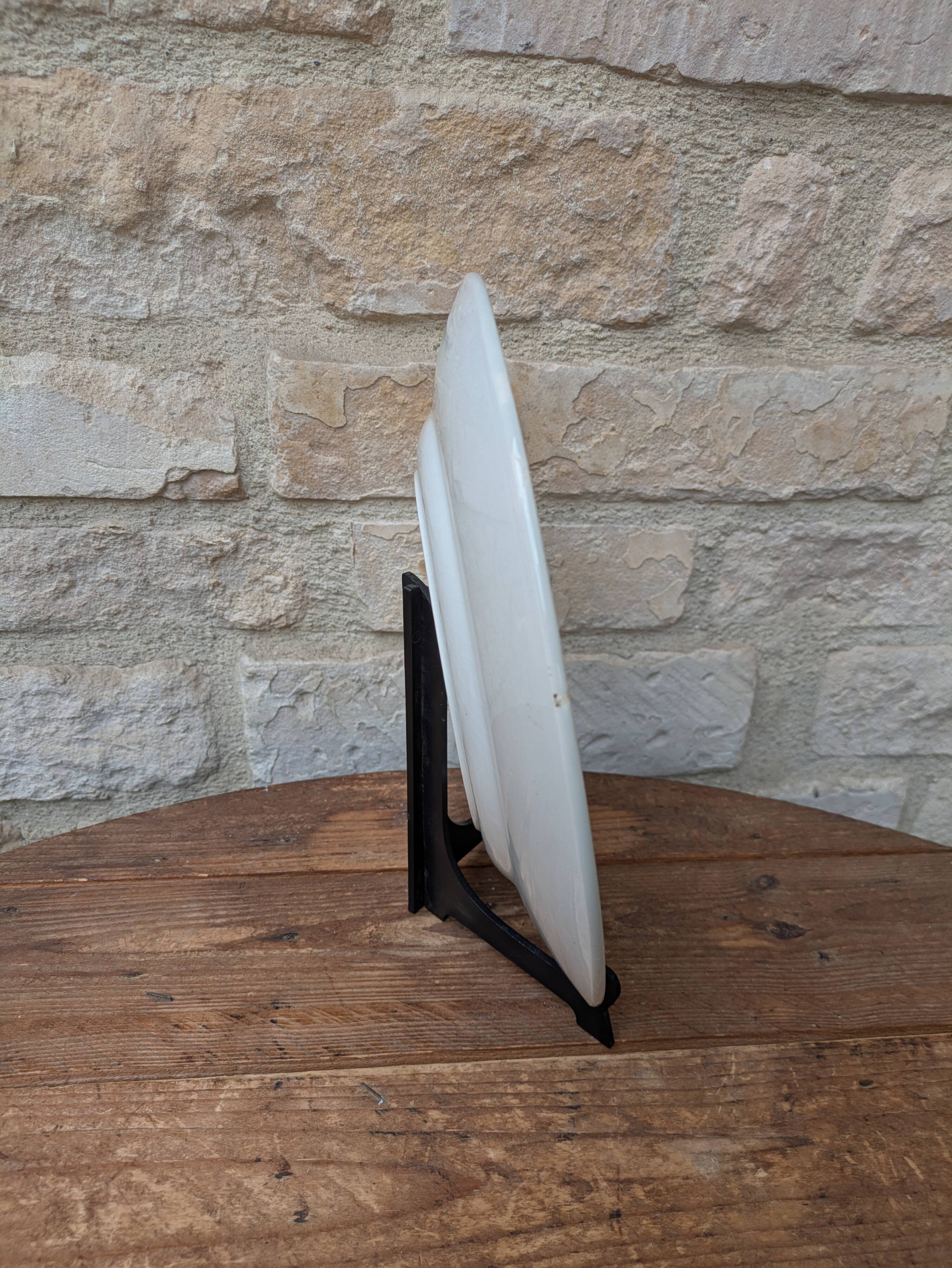 Old serving dish KG Lunéville model Limeil 27cm ironstone