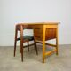 1950s wooden desk reconstruction, vintage