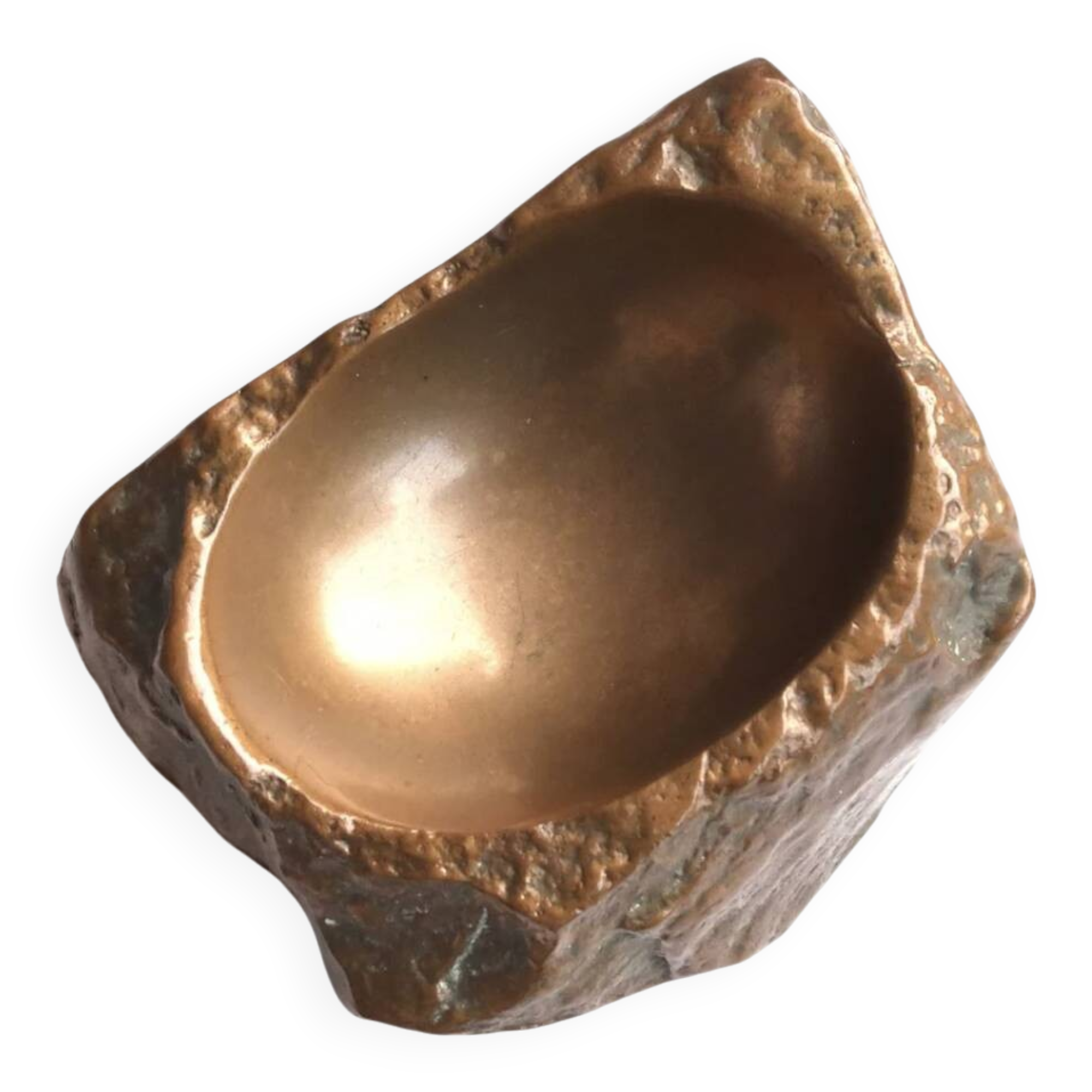 Vide poche en bronze de Monique Gerber, années 70