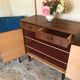 Two-door two-door vintage buffet two drawers