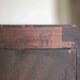 Marquetry display cabinet, curved Louis XV style, signed Marquant