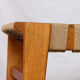 Tabouret en bois, fabrication tchèque, 1950