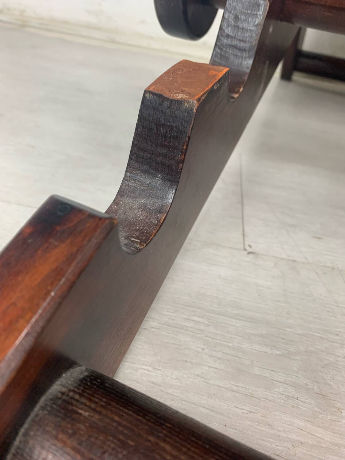 Pair of folding armchairs