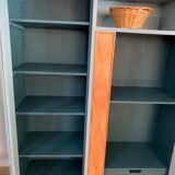 Vintage asymmetrical wardrobe