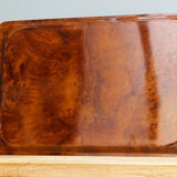Wood imitation serving tray
